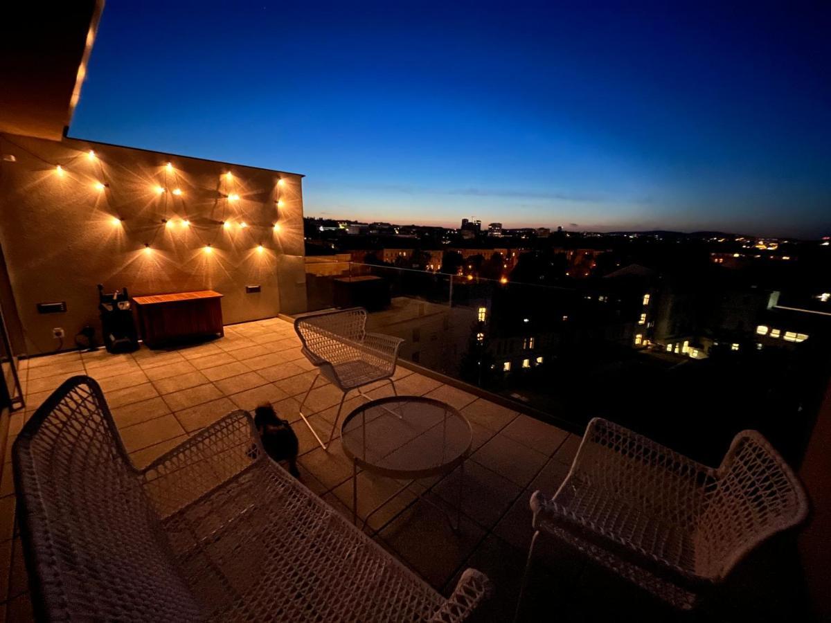 Brno City Center Apartment With Parking And A Big Terrace Exteriér fotografie